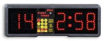 Boxing scoreboard, Electronic timer for boxing and martial arts sport wall version